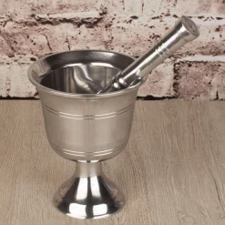 Mörser und Stößel, Metall - B-Ware