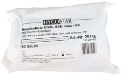 Mundschutz "Civil Use", PP - blau (50 Stk.)