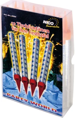 Nico Tischfontäne - 12 Stück