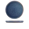 Niedriger Präsentationsteller Terra Aqua Blue – 25 cm (6 Stk.)