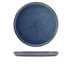 Niedriger Präsentationsteller Terra Aqua Blue – 25 cm (6 Stk.)