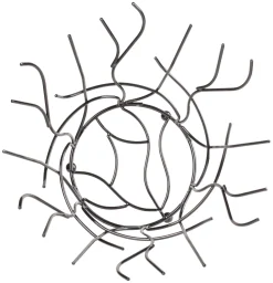 Obstkorb Nest, Stahl schwarz - 21x30cm