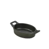 Ovale Mini-Auflaufform mit Henkeln, Gusseisen - 240ml (6 Stk.)