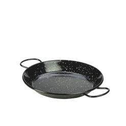 Paella-Pfanne, Emaille schwarz - 20cm (6 Stk.)