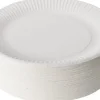 Pappteller weiß, Ø 23cm, 100Stück