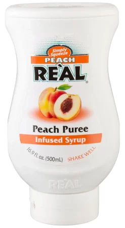 Peach Real - Pfirsichsirup (500ml)
