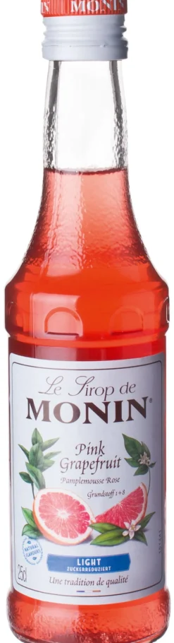 Pink Grapefruit light - Monin Sirup Kleinflasche (0,25l)