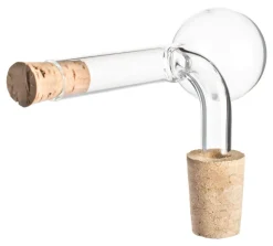 Portionierer 2cl, mit Stopfen - Glas, Naturkork
