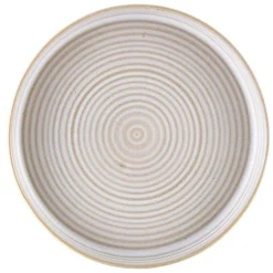 Präsentationsteller Antigo Steingut Barley – 18 cm (6 Stk.)