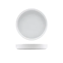 Präsentationsteller Porzellan weiß – 20 cm (6 Stk.)