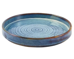 Präsentationsteller Terra Aqua Blue - 21cm (6 Stk.)