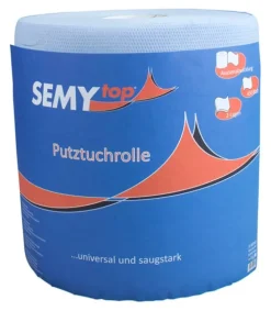 Putztuchrolle blau, 2-lg. - 450 Blatt