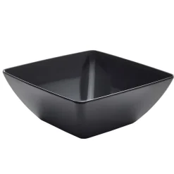 Quadratische Schüssel, Melamin schwarz - 4,15l / 26,2cm