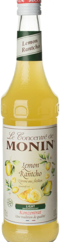 Rantcho Zitrone light - Monin Sirup (0,7l)