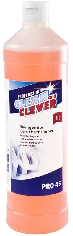 Reinigender Geruchsneutralisierer, Clean and Clever Professional - PRO 45 (1,0l)
