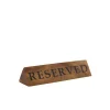 Reserviert-Schild "Reserved", Akazienholz - 15x4x3cm