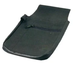 Revolvertasche schwarz aus Nappa-Rindleder