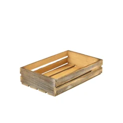 Rustikale Holzkiste - 35x23x8cm