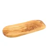 Rustikale Platte aus Olivenholz - ca. 35x13cm