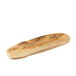 Rustikale Platte aus Olivenholz - ca. 45x13cm