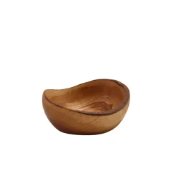 Rustikale Schüssel aus Olivenholz - 13cm (6 Stk.)