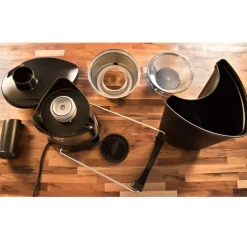 Saftzentrifuge, Santos Juicer 50, 800 Watt, 7,5 Liter - schwarz