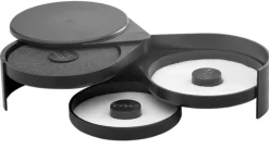 Salt & Sugar Rimmer, schwarz - Kunststoff