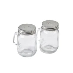 Salz- und Pfefferstreuer Set im Mason Jar-Stil