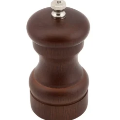 Salz-/Pfeffermühle, Holz - dunkelbraun (10cm)