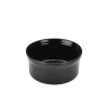 Schale / Auflaufform Steingut schwarz - 170ml / 9,5cm (12 Stk.)