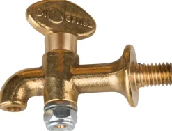 Schnapsfass, Eiche Natur, verzinkte Fassreifen, Messinghahn - 5l