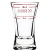 Schnapsglas Wachtmeister - 56ml, 2cl+4cl Eiche (12 Stk.)
