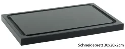 Schneidebrett klein, 30x20cm - Polypropylen