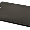 Schneidebrett mit Griff, Polyethylen schwarz - 30x20x1cm