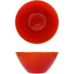 Schüssel Casablanca, Melamin, orange glasiert - 1,6l / 20,5cm