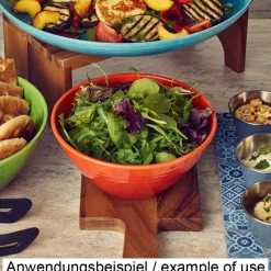 Schüssel Casablanca, Melamin, orange glasiert - 1,6l / 20,5cm