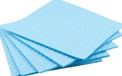 Schwammtuch blau, 180x170mm - 5 Stück