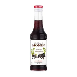 Schwarze Johannisbeere - Monin Sirup Kleinflasche (0,25l)