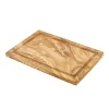 Servierbrett aus Olivenholz - ca. 30x20cm