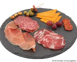 Servierplatte Schiefer rund - 30cm