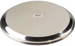 Serviertablett, Edelstahl / Vinyl, 36cm