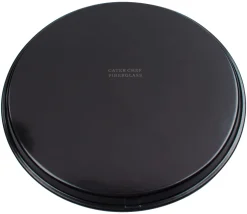 Serviertablett, Glasfaserkunststoff, schwarz - 40cm