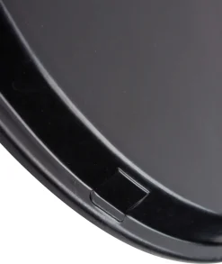 Serviertablett, Glasfaserkunststoff, schwarz - 40cm