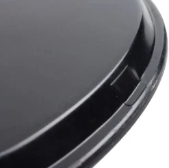 Serviertablett, Glasfaserkunststoff, schwarz, 36cm