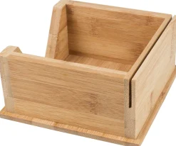 Serviettenhalter Bambus - für Mini Cocktailservietten