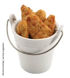 Snackeimer Keramik weiß - 250ml