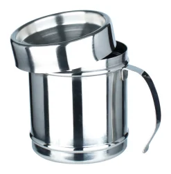 Spucknapf/ Spittoon, Prime Bar - Edelstahl