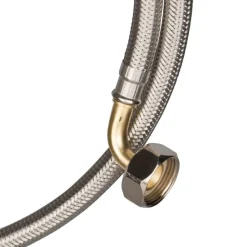 Stahlflexschlauch gebogen ø 3/4" FpxCFp - 1500mm DVGW