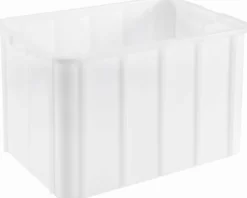 Stapel- und Transportbehälter Classic weiß - 660x450x410mm (96l)