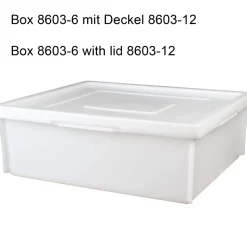 Stapel- und Transportbehälter Classic weiß - 515x445x165mm (30l)